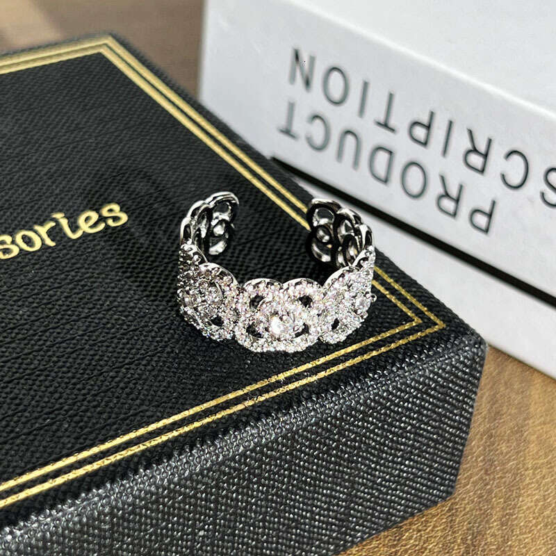 love ring titanium steel silver men women rose gold jewelry for lovers couple rings gift combination Big Diamond Couple's wedding ring