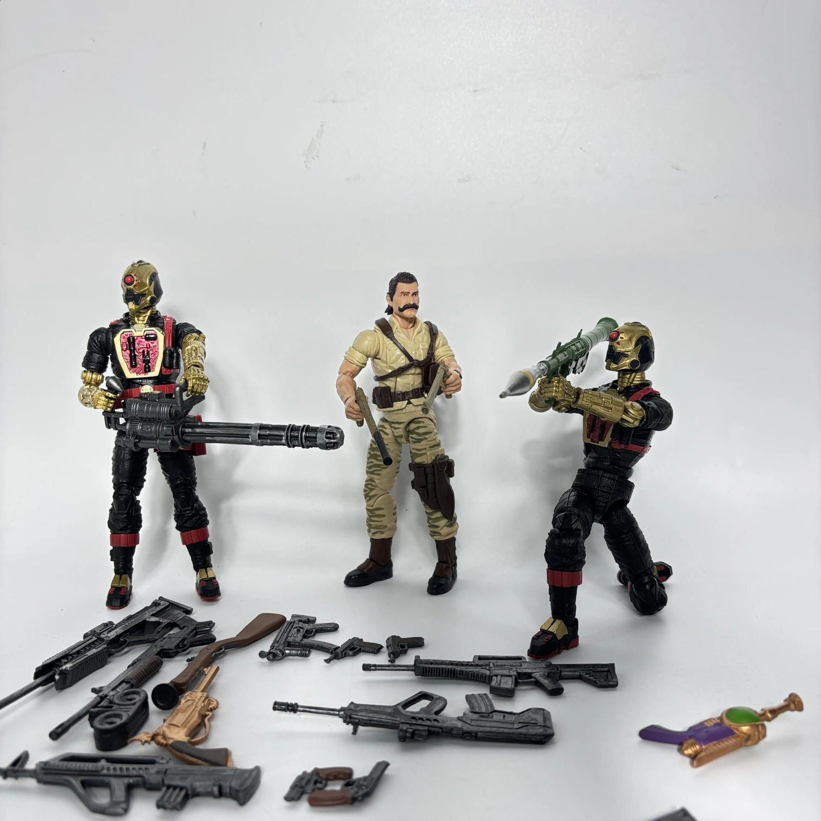 GI Joe Classified Series 6 DR Mindbender Snake Eyes Dreadnok Torch Zandar Iron Grenadi Action Figure Model Toy Gift 250823