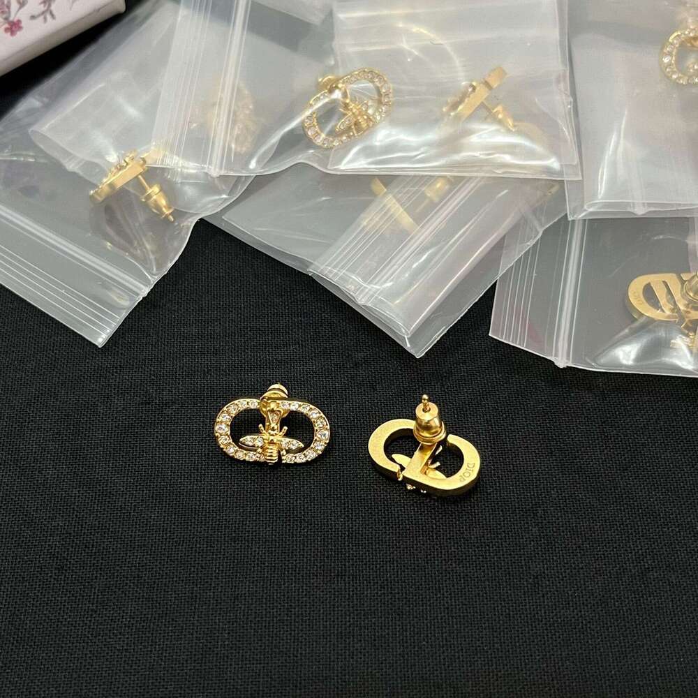 moissanite earrings Top Quality Stud Fashion stud earrings woman Luxury earring multi colors jewelry women 18k diamond Wedding Gifts luxury jewelry