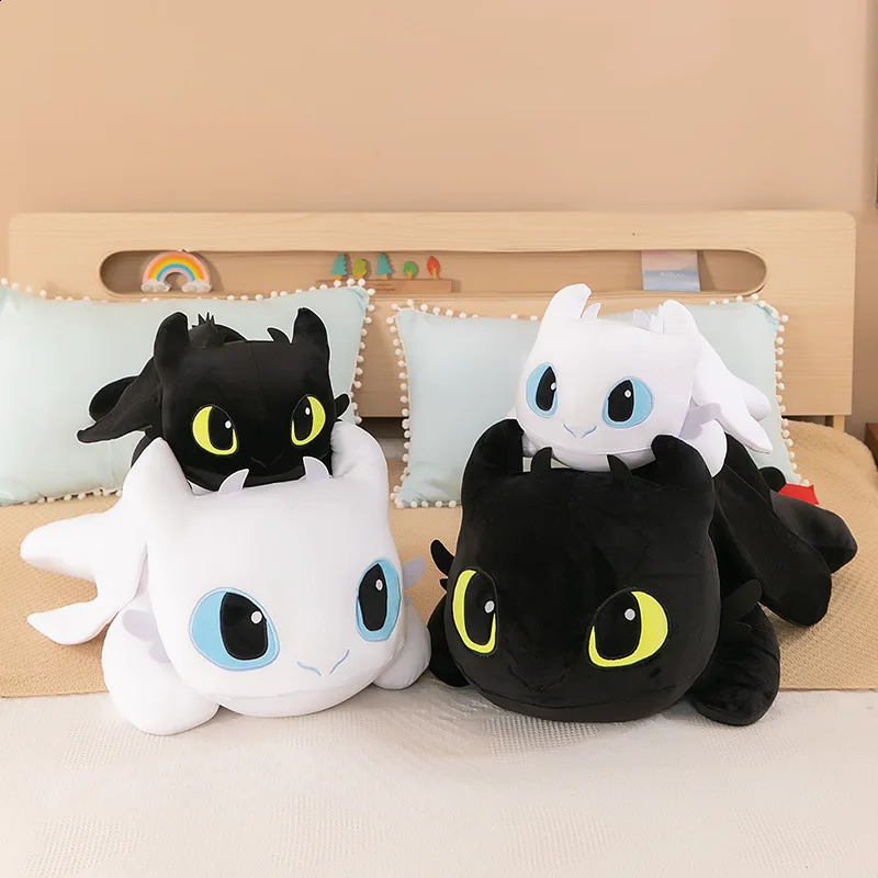 In Stock Little Flying Dragon Kawaii Plush Toy Lying Posture Style Toothless Doll Pillow Toys ren Couple Birthday Gift 250822