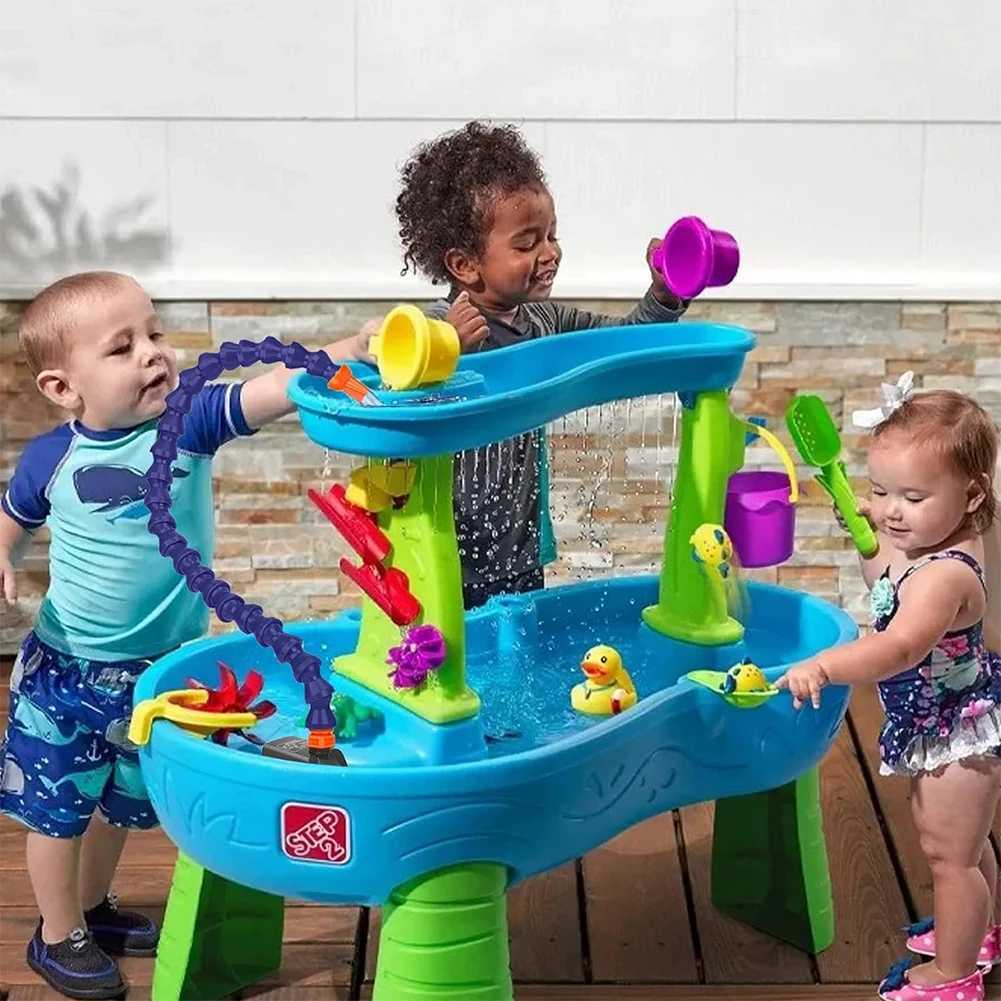 Water Table Accessories Kids Water Table Accessories Powerful Pump for Water Play Table Summer Outdoor Splash Table Toys W250823