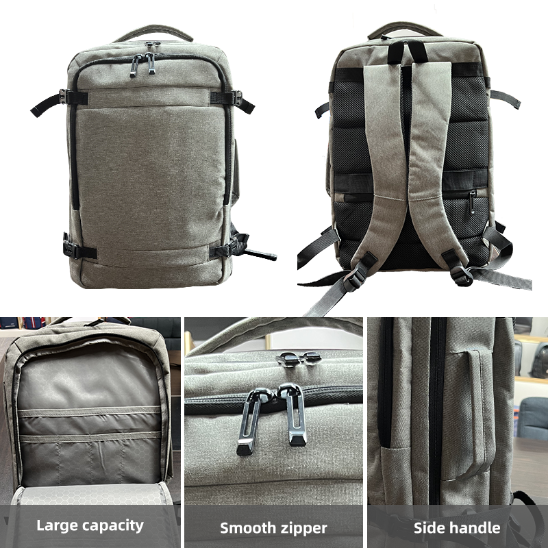 Spacious Water-resistant Travel Laptop Bag with Stylish Design - Ideal for Males Equipped with a convenient charging port - DH004