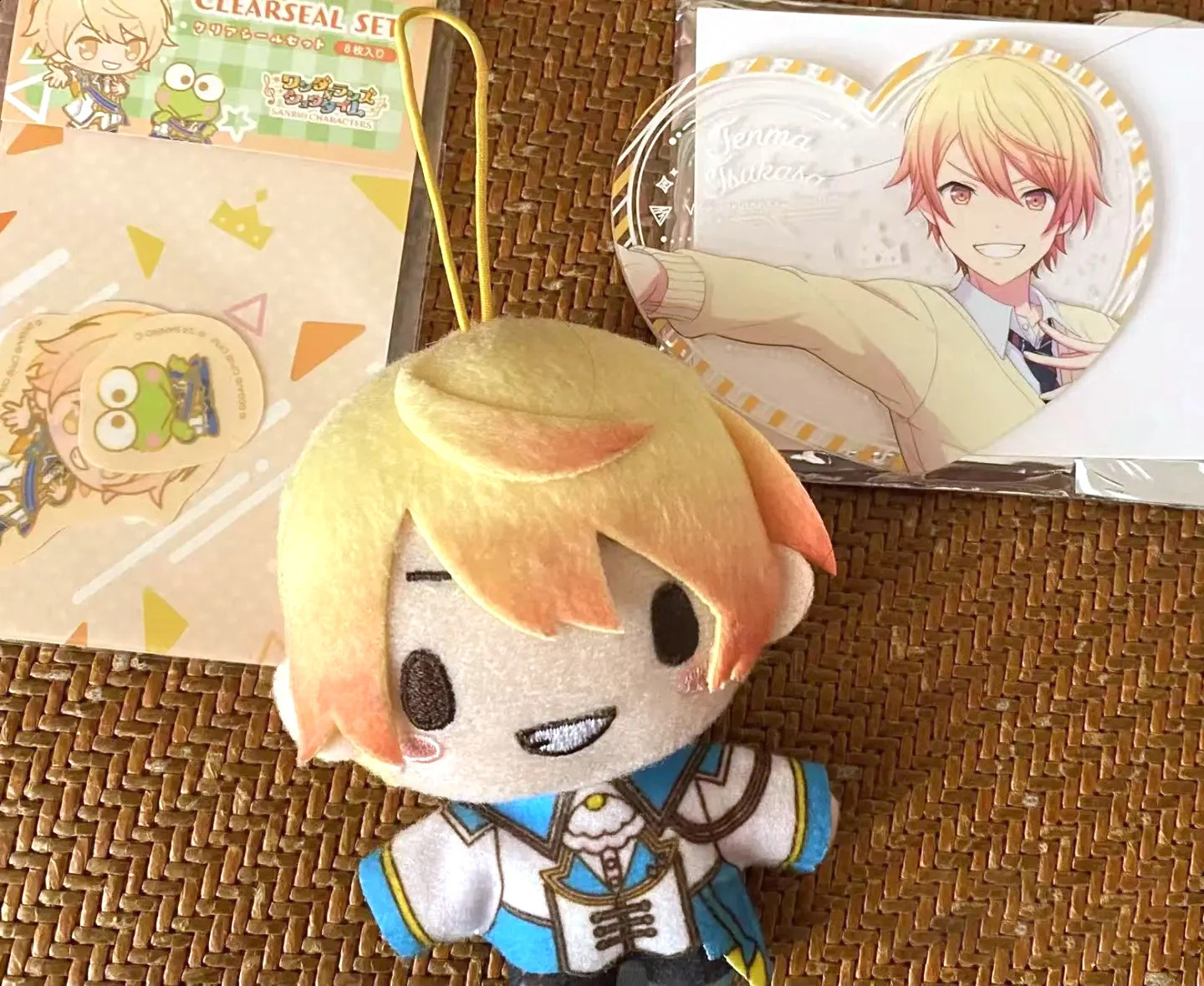 10cm Pjsk Plush Keychain Project Sekai Tenma Tsukasa Stuffed Plushies Bag Pendant Kamishiro Rui Kawaii Plush Doll Toy Gift 250822