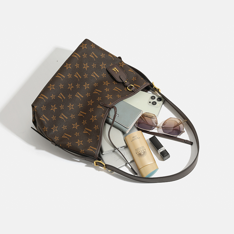 LORDLY KNACK designer bag light luxury genuine leather casual shoulder bag high-quality vintage large capacity handbag for woman