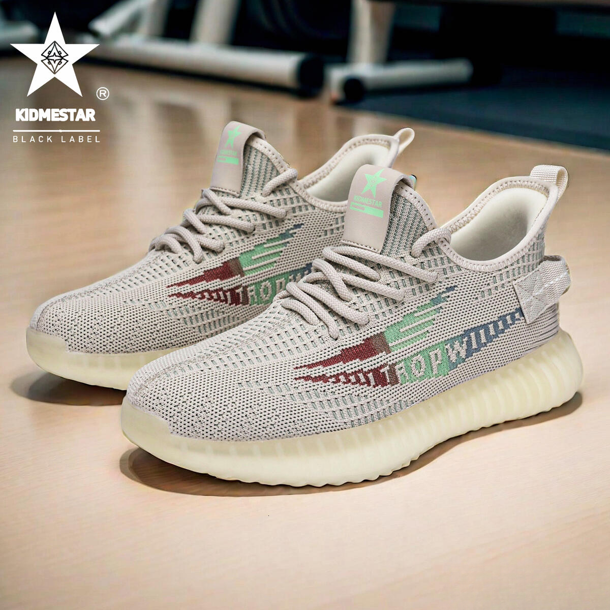 KIDMESTAR Comfortable Thick-soled Casual Men's Running Shoes 2025 New Designer Shoes For Men, Lightweight Outdoor Fashion Breathable Mesh Trainin