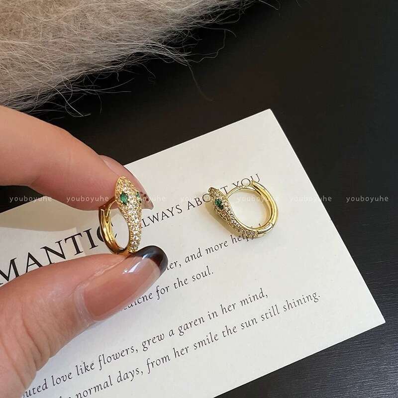 Earrings Wedding Party Jewelry Earrings Ear Stud Simple Crystal Earring for Womens Full Diamond boucle d oreille luxe gold earrings