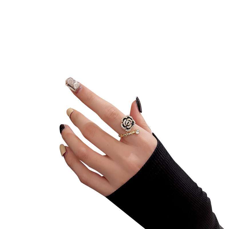 Women Letter Jewelry Ring High Quality Luxury For Rings Diamond Double Cluster Rings Valentines Day Gift Wedding Rings moissanite ring