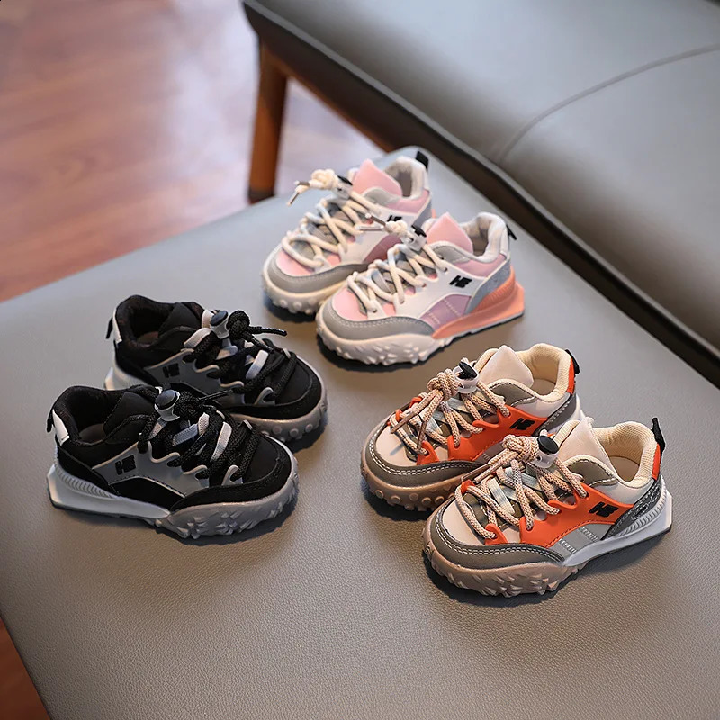 Kids Sports Shoes Baby Boys Mesh Breathable Outdoor Toddler Girls Casual Running Children Sneakers 2136 y250912