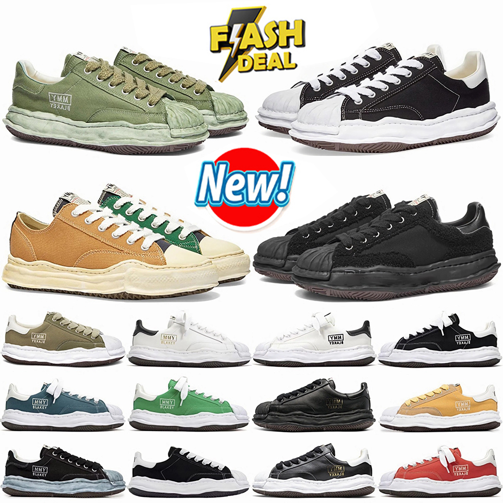 maison designer masion mahara shoes mens shoe Women sneakers Peterson Sole Canvas Low Black Light Blue Hank Purple White Natural Pink Navy Red Purple Orange