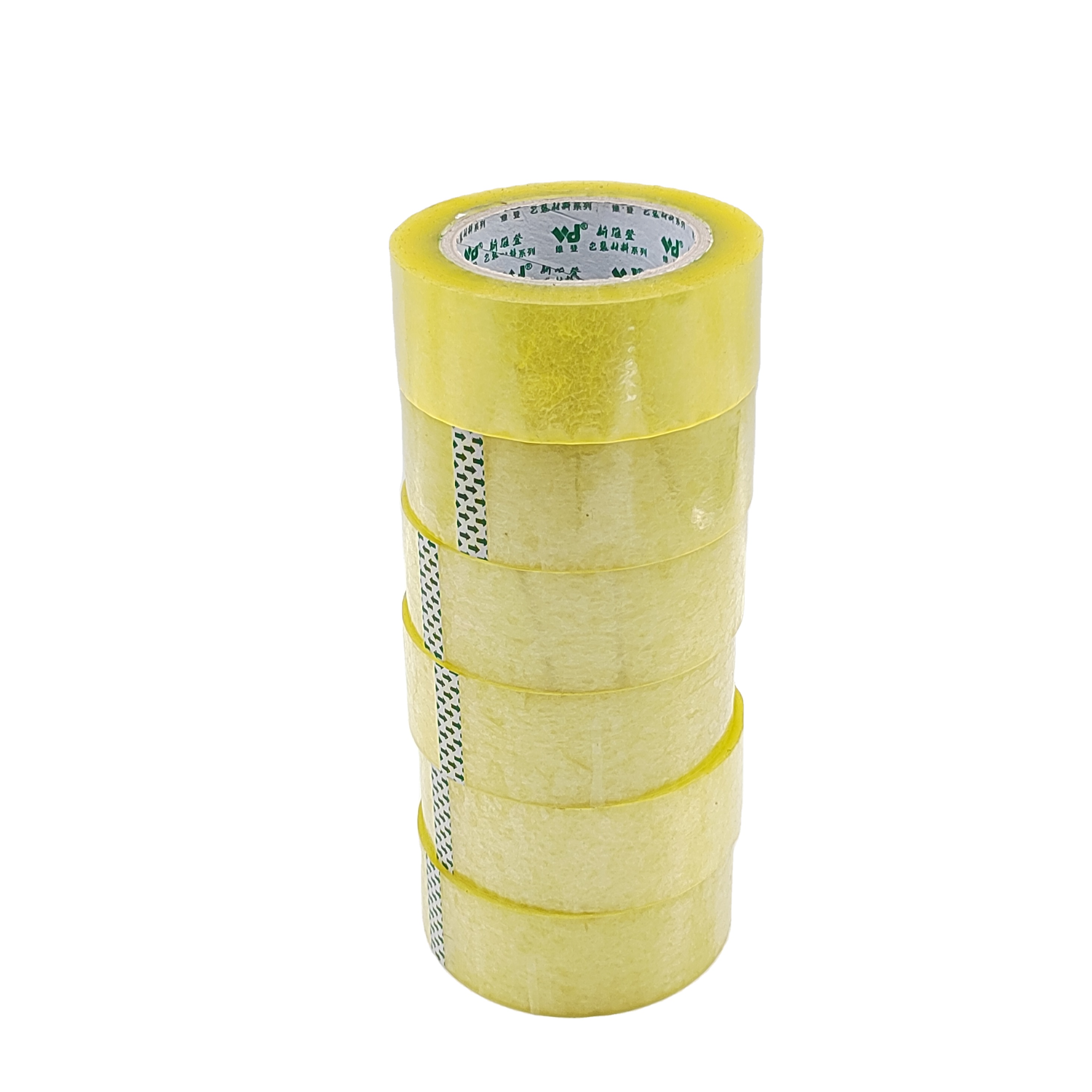 100m Yellow Tape Stationery Seal Tape High School Office Accessories Packaging Self-adhesive Tape Viscidity