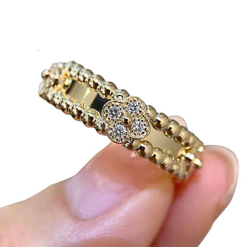 rings for women Ttitanium steel rings diamond love ring men women wedding couples engagement luxury jewelry gift plated silver gold Dhgate