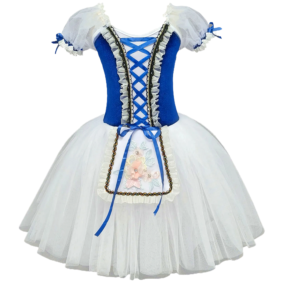 Children's ballet skirt girls' dance skirt Giselle ballet skirt school dance program practice costume stage collective performance costume