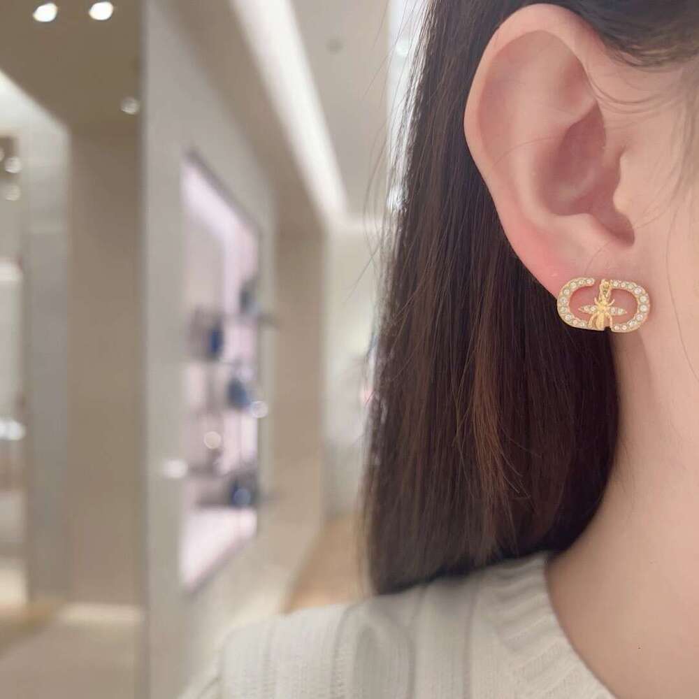 moissanite earrings Top Quality Stud Fashion stud earrings woman Luxury earring multi colors jewelry women 18k diamond Wedding Gifts luxury jewelry