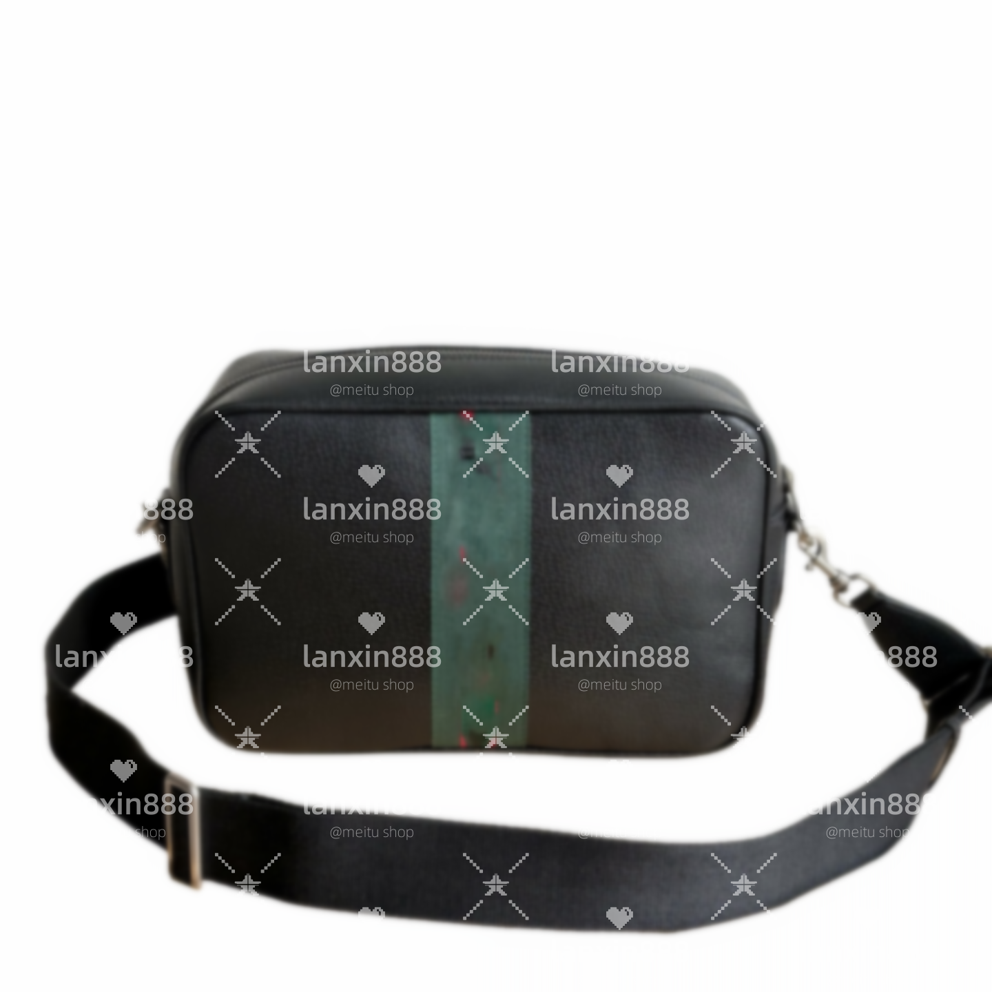 The designer selects leather for the bags as a gentle resistance to 'fast fashion'. Natural materials are biodegradable and the classic design avoids waste. Camera bag