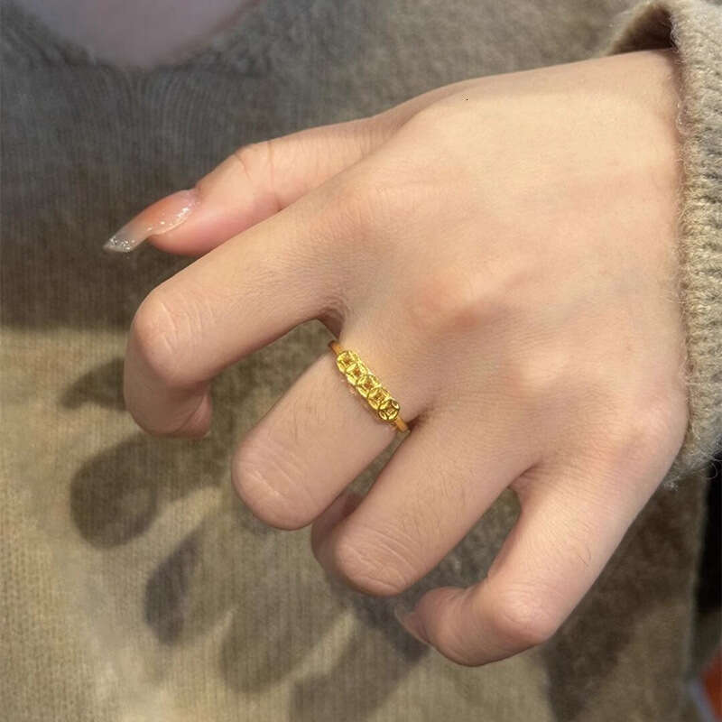 rings Retro Sterling Silver Ring for Men Women Made of Old Enamel Daisy Ring Jewelry Valentines Day Gift