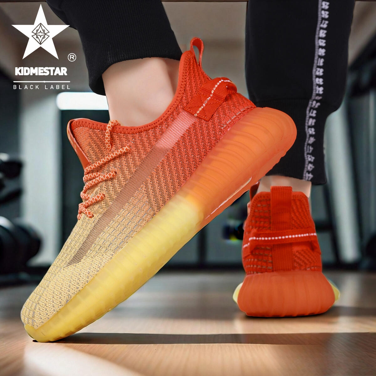 KIDMESTAR 2025 New Designer Shoes Men's Sports Shoes Outdoor Training Breathable Running Shoes Luxurious Fashionable Trendy And Comfortable Sport