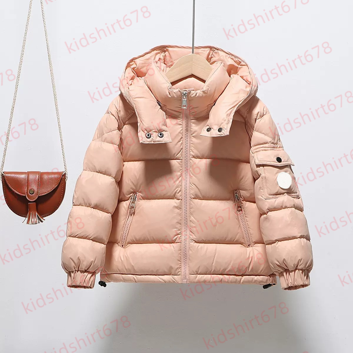 DHgate kids designer clothes down Coat Kids M Clothing winter outdoor warm and windproof down coats monclair Quality France Luxury Brand Monclair downjacket