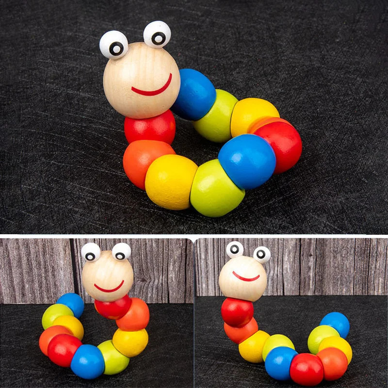 9 in 1 Wooden Montessori Toys Rattle Bell Drum Column Set Musical Instruments Sensory Early Toy Toddler Education 250822