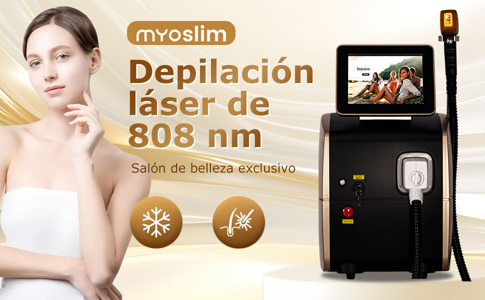 Ice titanium diode laser safe and painless 3-wavelength semiconductor laser system, used to eliminate excess hair in the armpits and rejuvenate the sk