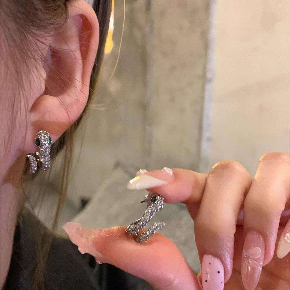 Earrings Wedding Party Jewelry Earrings Ear Stud Simple Crystal Earring for Womens Full Diamond boucle d oreille luxe gold earrings