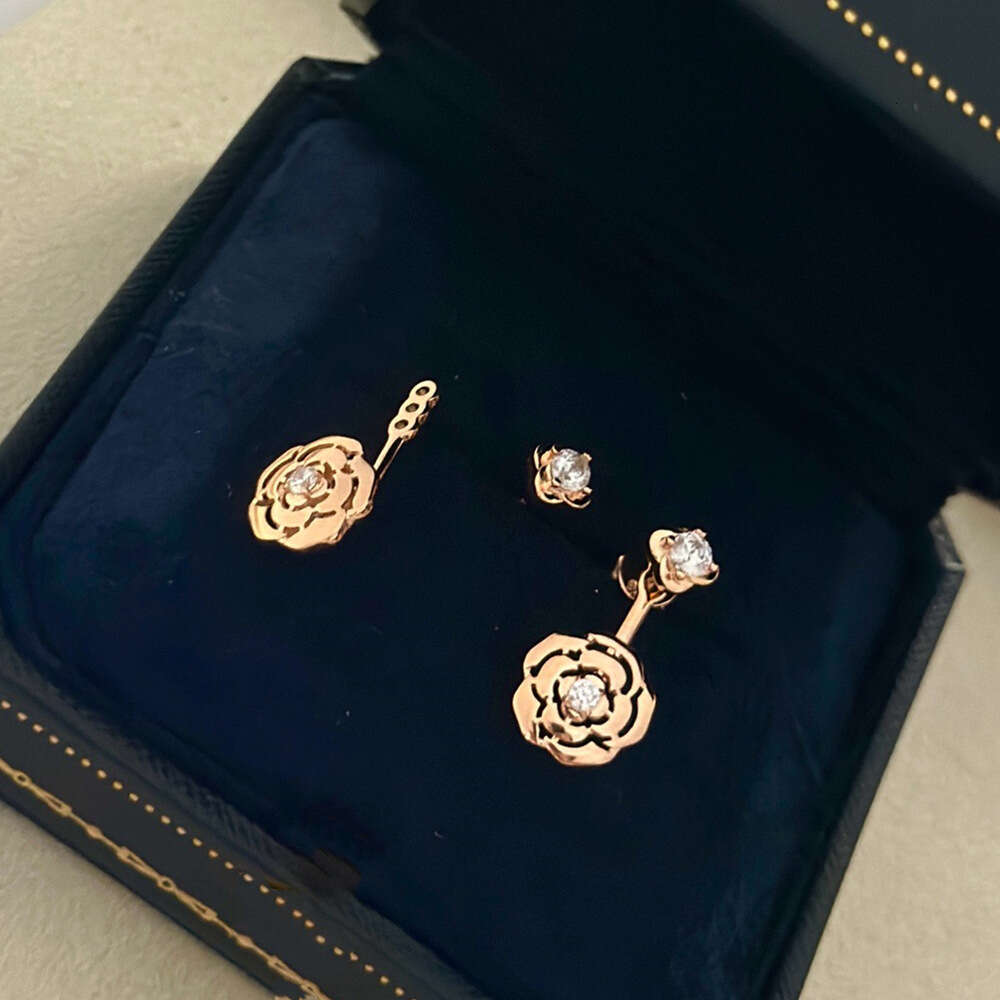 18K Gold Earrings Luxury Letter Earrings S925 Silver Plated Ear Stud Hoop Earring For Women Men Party Fashion Jewelry Gift