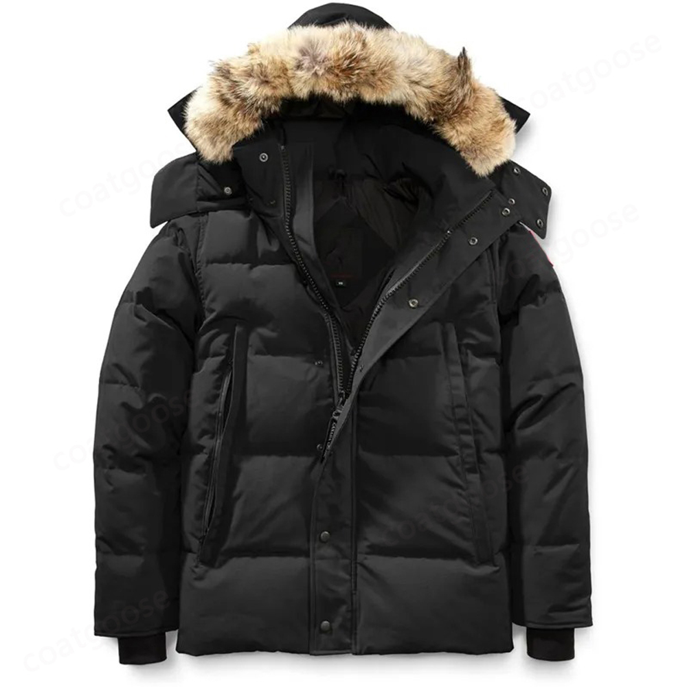 High Quality Down Jacket Coat Real Wolf Fur Overcoat Clothing Fashion Style Winter Jackets Outerwear Parka Jackets coats