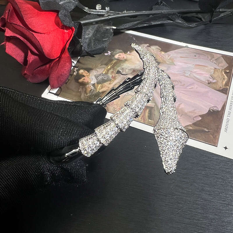 Luxury Jewelry Sets Diamond Shell Fashion Women Bracelet Earrings Necklace Valentine's Day Birthday Good Gift silver gold moissanite chain