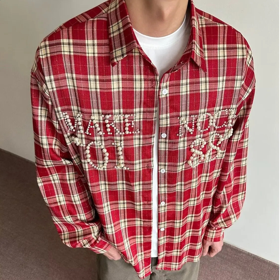 Plaid Shirt Men Shirts Spring Summer Fashion Chemise Homme Mens Checkered Shirts long Sleeve Shirt Men Blouse Coat 250823