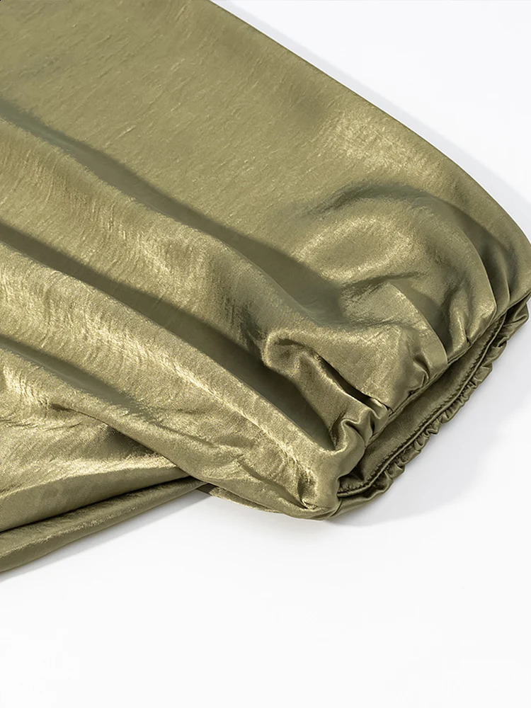 TRAF European and American style summer fashion trend solid color womens clothing series puff sleeve pilot jacket 250822