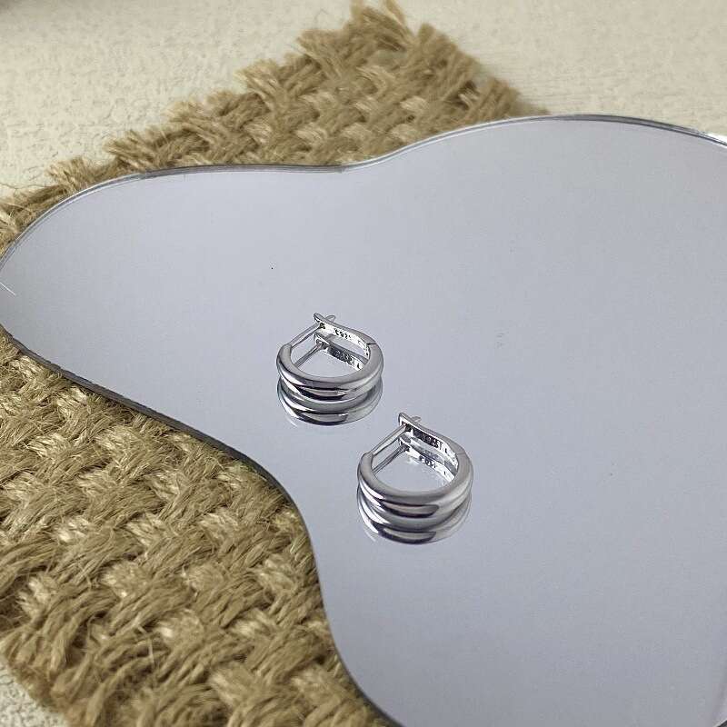 luxury earrings Quality Fashion Jewelry Famous for Woman Gold Earring Design Party Wedding Gift Hoop Earrings Polished High