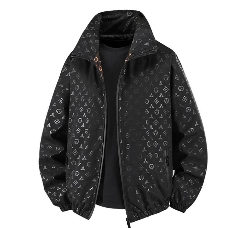 Mens Designer half zipper pullover jacket autumn and winter men's and women's couple's jacket Men's Outerwear & Coats