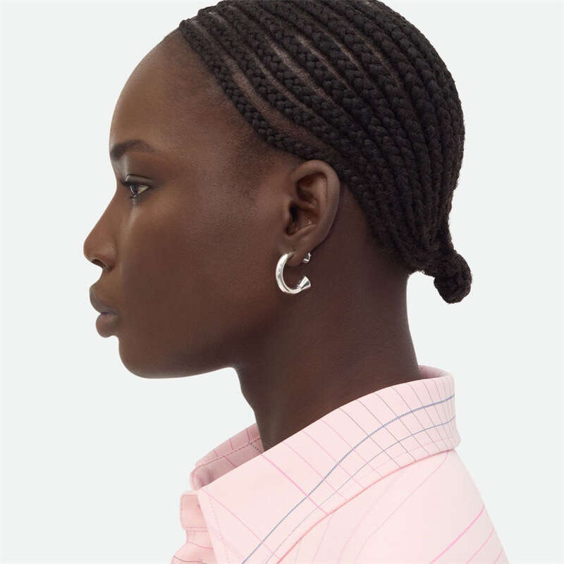 rings Internet Celebrity Style stud earrings Women Hoops Fashion Womens Circle Simple Men Couple Jewelry Earrings Letter Stud Earring