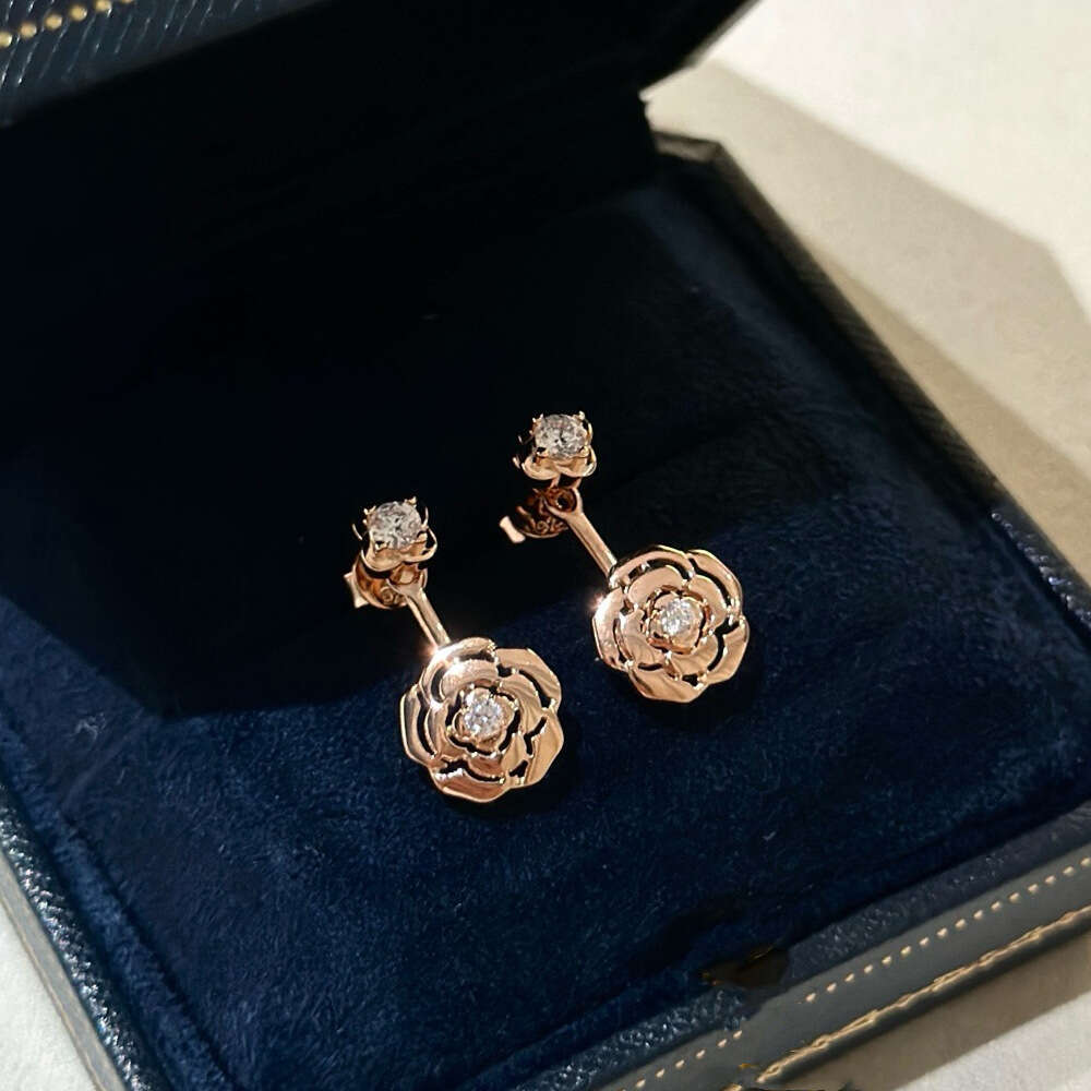 18K Gold Earrings Luxury Letter Earrings S925 Silver Plated Ear Stud Hoop Earring For Women Men Party Fashion Jewelry Gift