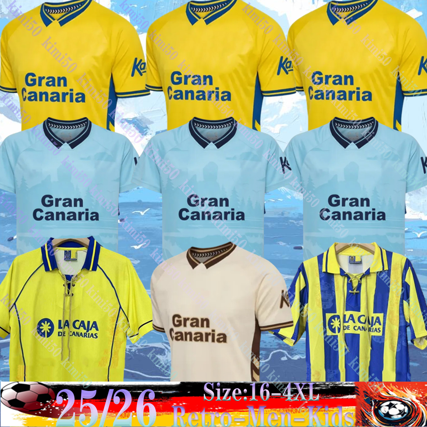 25 26 UD Las Palmas Soccer Jerseys Retro 97 98 2025 BENITO A.MOLEIRO JONATHAN ALEX SUAREZVIERA SANDRO Pejino CARDONA LOIODICE Men Kids kits socks Sets Football T Shirts