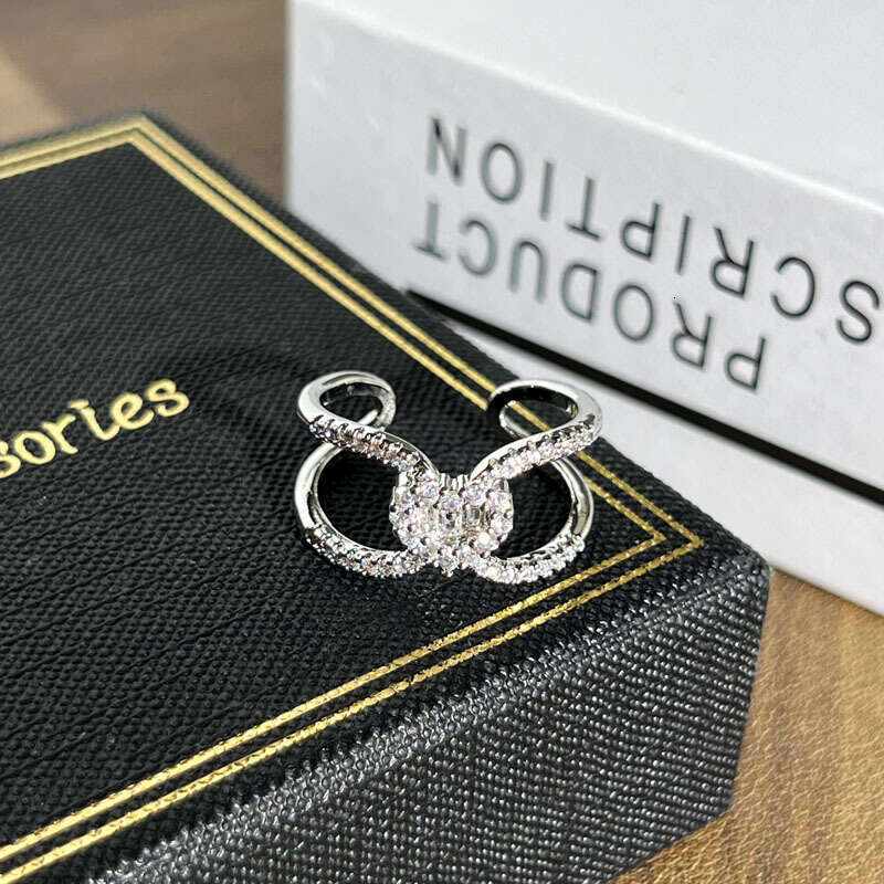 love ring titanium steel silver men women rose gold jewelry for lovers couple rings gift combination Big Diamond Couple's wedding ring