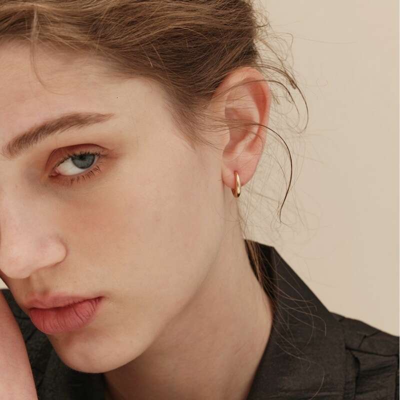 luxury earrings Quality Fashion Jewelry Famous for Woman Gold Earring Design Party Wedding Gift Hoop Earrings Polished High