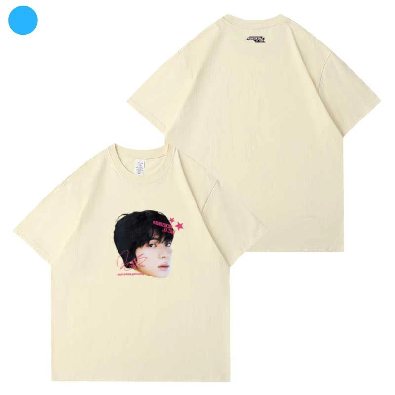 Jin Runseokjin EP Tour 2025 Tshirt Fashion Short Sleeve Cotton Men Women Tshirts Korean Singer Album Echo Graphic T Shirt 250822