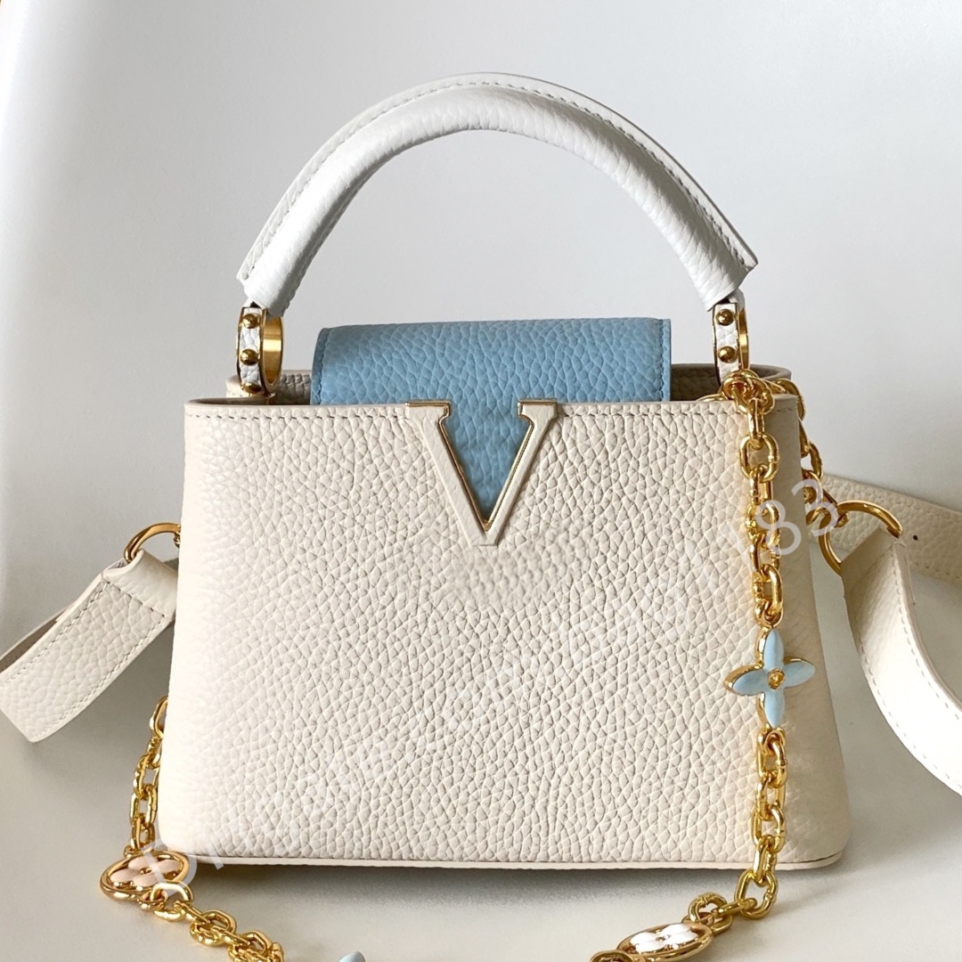 Designer bag luxury handbag classic shoulder bag fashionable crossbody bag high-quality original leather women's handbag 21cm/27cm