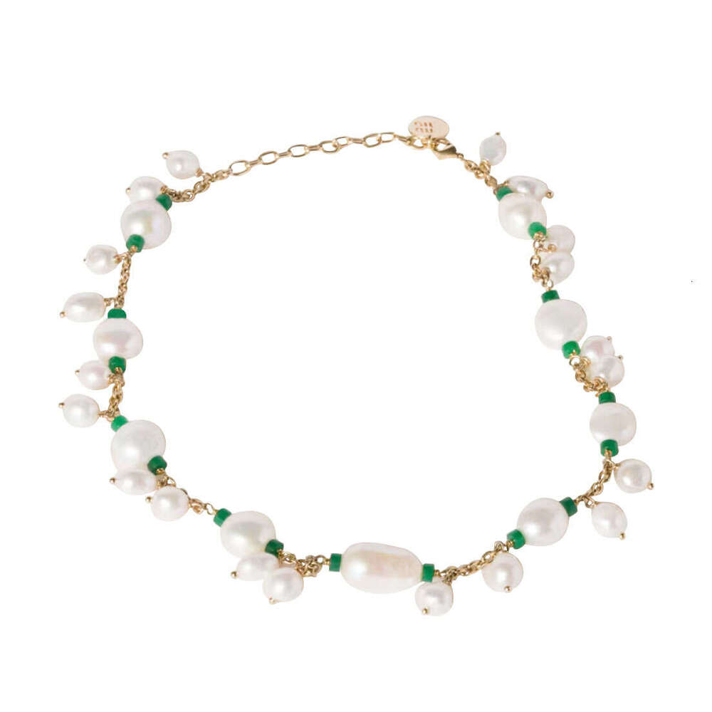 necklace Luxury Designer Necklaces Pendants Crystal Pearl Letter Choker Pendant Necklace Chain Jewelry Accessories