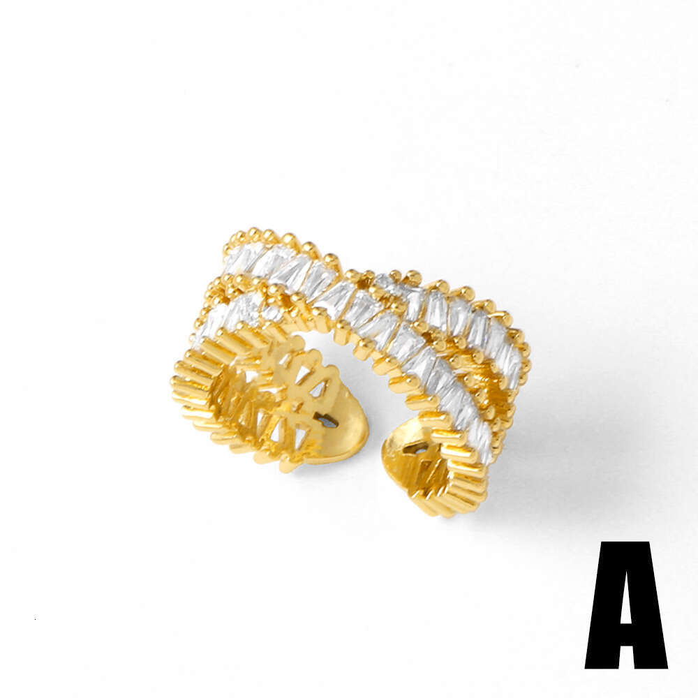 rings for women Top Selling Never Fade Sparkling Luxury Jewelry Princess Cut White Topaz Diamond Promise Wedding Bridal Ring Gift