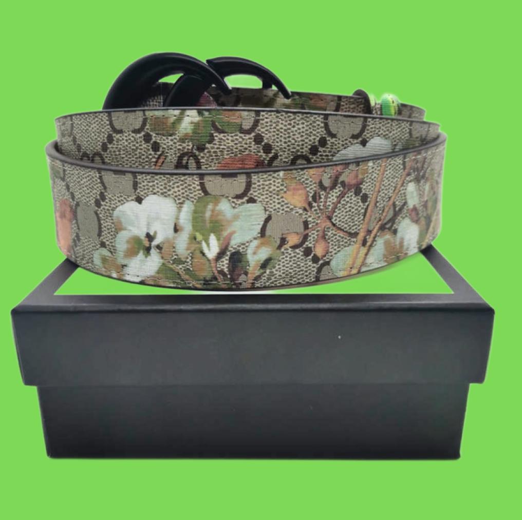 men designers belts womens belts mens waistband high quality Fashion casual leather belt waistbands for man woman Flower color bel1445906