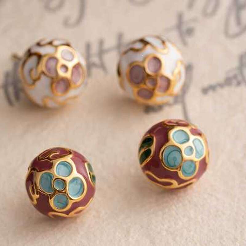 luxury earrings Charm Earring Colorful Diamond Ear Studs Eardrop Have Stamp aretes for Women Female Party Wedding Jewelry Gift