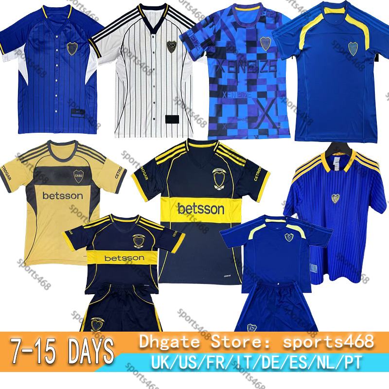 2025 2026 BoCa JuNiOrs Soccei Jerseys CUp CAVANI GIMENEZ M.MERENTIEL 25 26 home Away Third footbal shirts Goalkeepe Men kids kits
