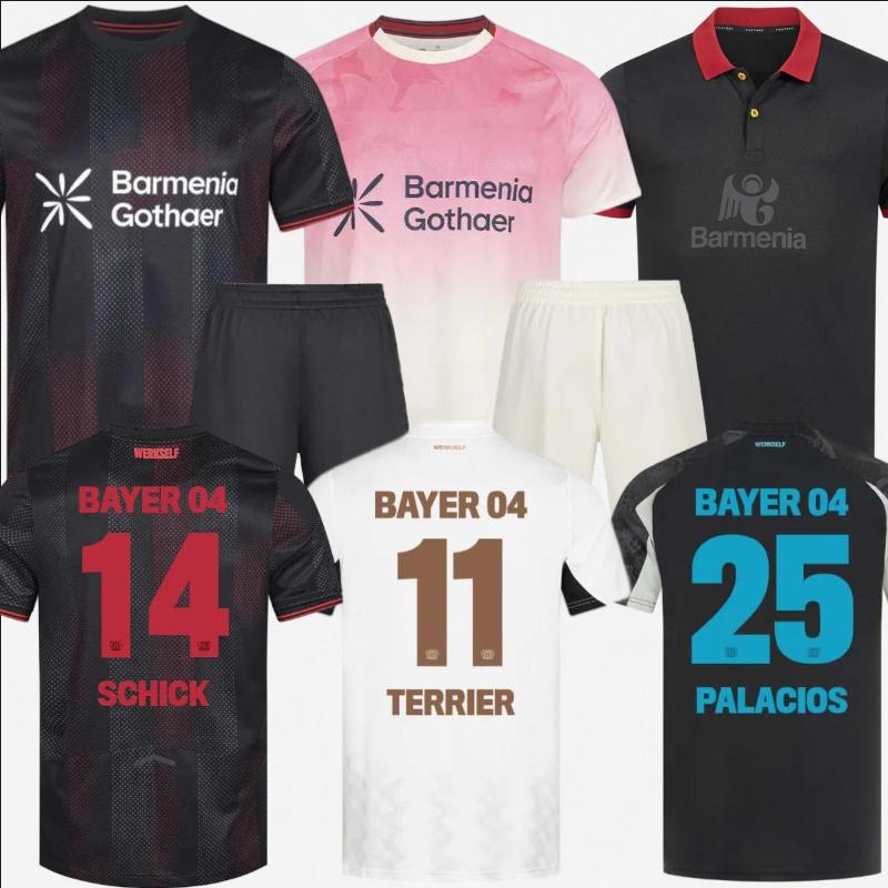 25 26 LeverkuSEN Soccer Jerseys Andrich Schick Terra 120th Anniversary Jersey Maza Tillman Poku GARCIA Grimaldo Tapsoba 2025 Football Shirt kids kit home away