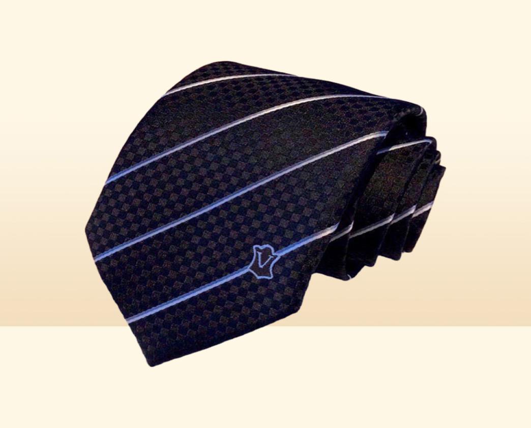 Silk Tie Neck Ties Mens Tie Business Fashion Handmade Check Necktie Wedding Party Formal Gravatas8033386