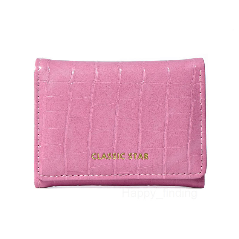 Japanese style short genuine leather texture womens 30% discount mini PU wallet large capacity new multifunctional coin bag