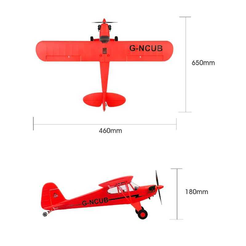2025 New Hot 2.4G RC Plane WLtoys A160 Upgraded Version Red 5CH 3D/6G Fixed Wing Aircraft Brushless Motor Outdoor Toys For Gift L250822