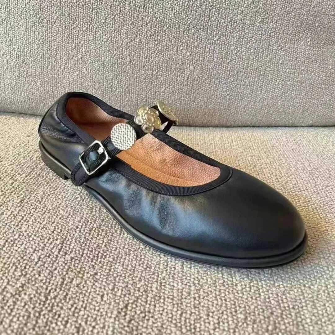 Style Wen Mary Jane Shoes Fion Shallow Mix Ladies Outdoor Comfort Soft Sole Flats Shoes Y250823