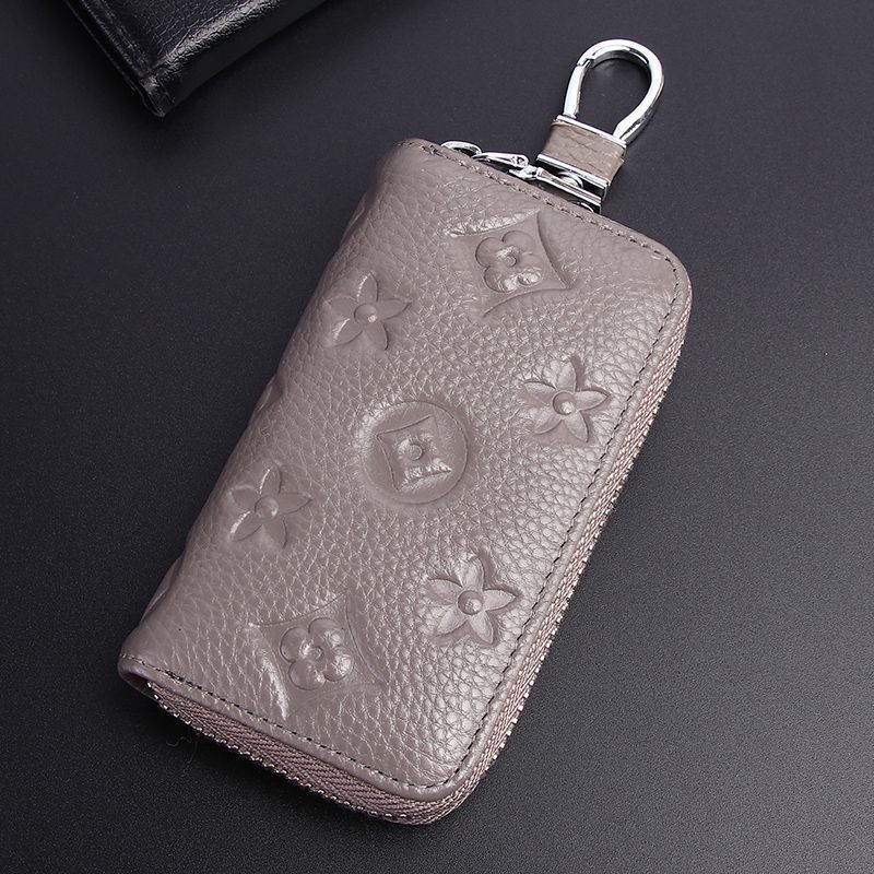 New High Quality and Texture Zipper Key Bag Printed Multi Functional Large Capacity Home Storage Free Shipping Hot Sale