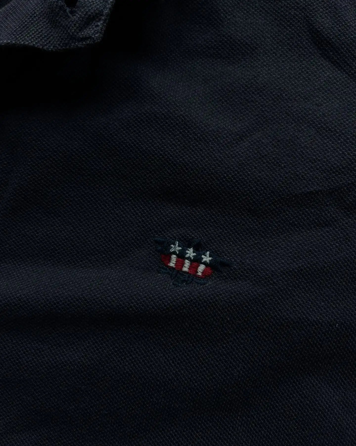 America Retro Flag Polo Shirt Streetwear Men Women Hip Hop Tear Patchwork Short Sleeve Shirt Y2k Cotton Top Baseball Clothing 250822